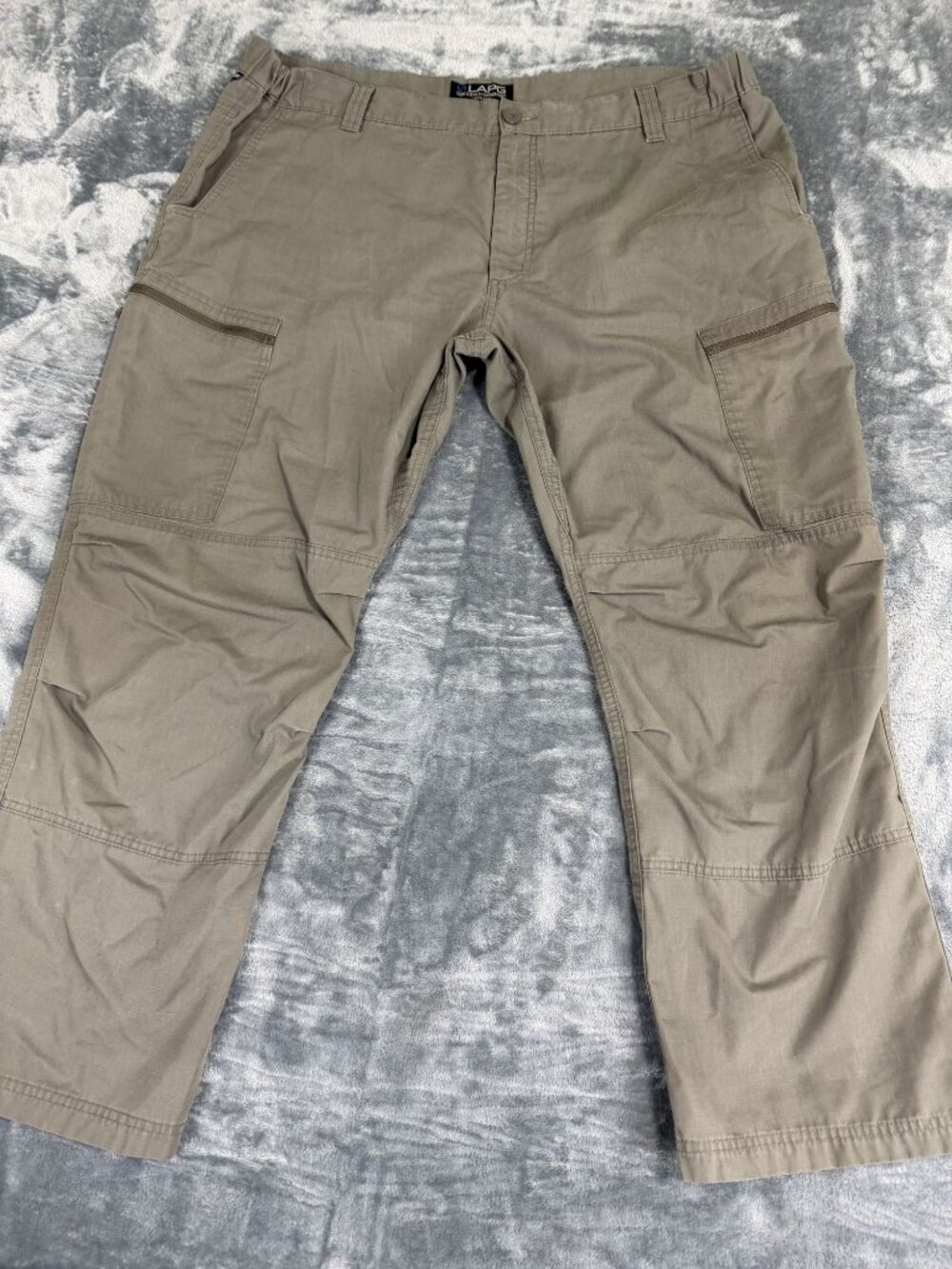LAPG Core Stealth Mens Sierra Khaki Cargo Pants 42x30